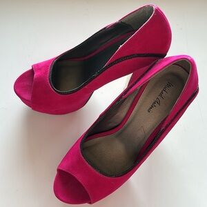 Michael Antonio Leona Hot Pink Pumps/Heels Size 8.5